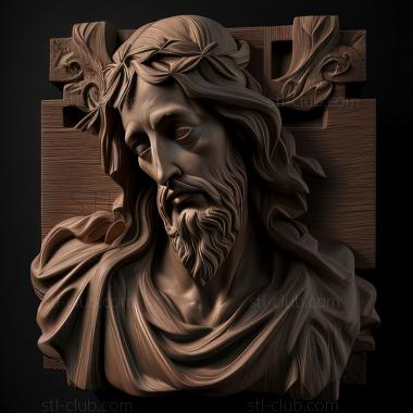 3D model st jesus (STL)